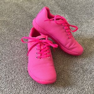 NoBull neon pink trainers Sz 7